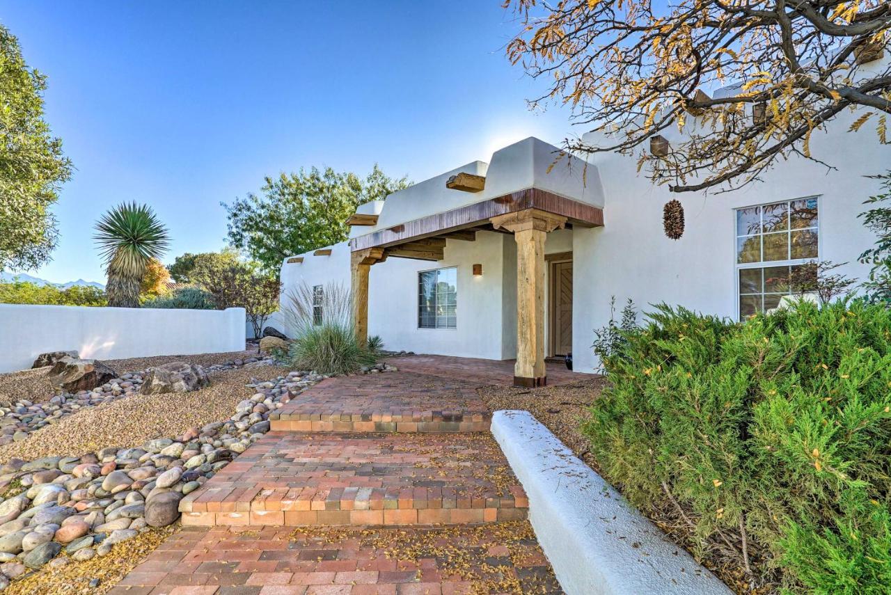 Las Cruces Home La Casa Blanca With Courtyard מראה חיצוני תמונה