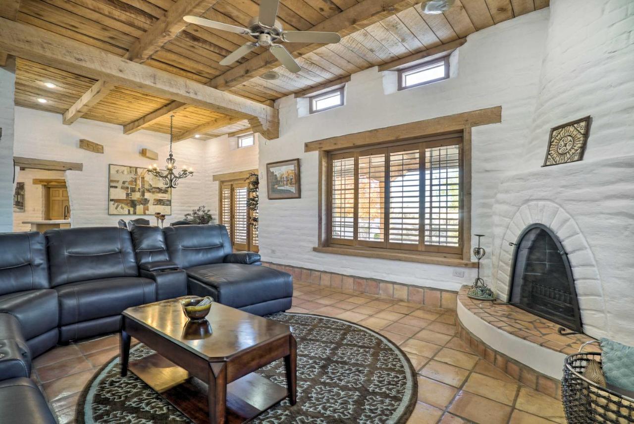 Las Cruces Home La Casa Blanca With Courtyard מראה חיצוני תמונה