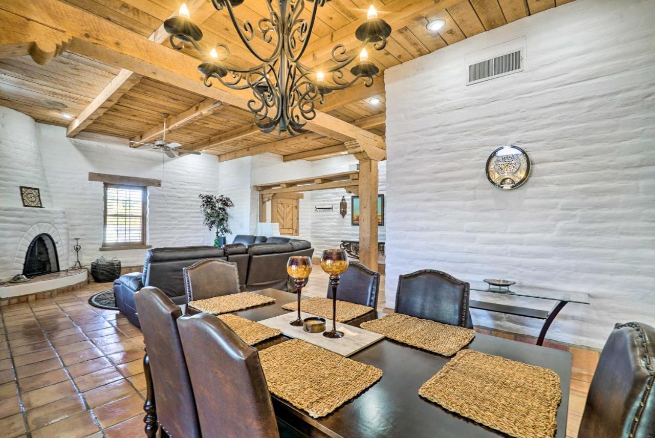 Las Cruces Home La Casa Blanca With Courtyard מראה חיצוני תמונה