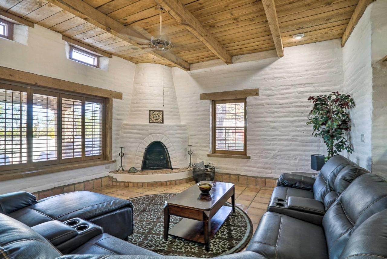 Las Cruces Home La Casa Blanca With Courtyard מראה חיצוני תמונה