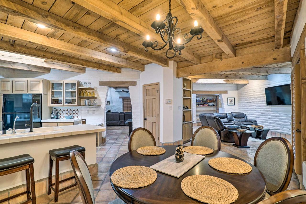 Las Cruces Home La Casa Blanca With Courtyard מראה חיצוני תמונה