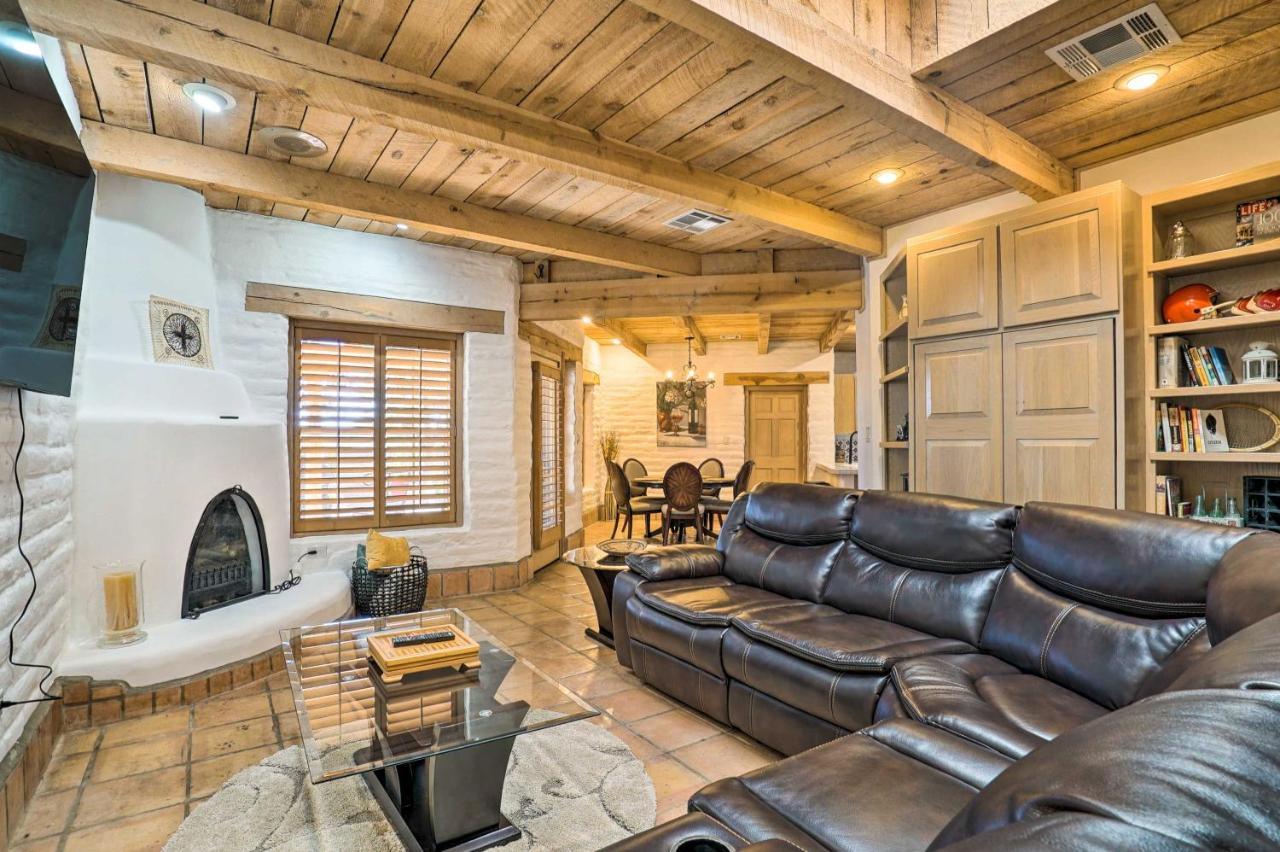 Las Cruces Home La Casa Blanca With Courtyard מראה חיצוני תמונה