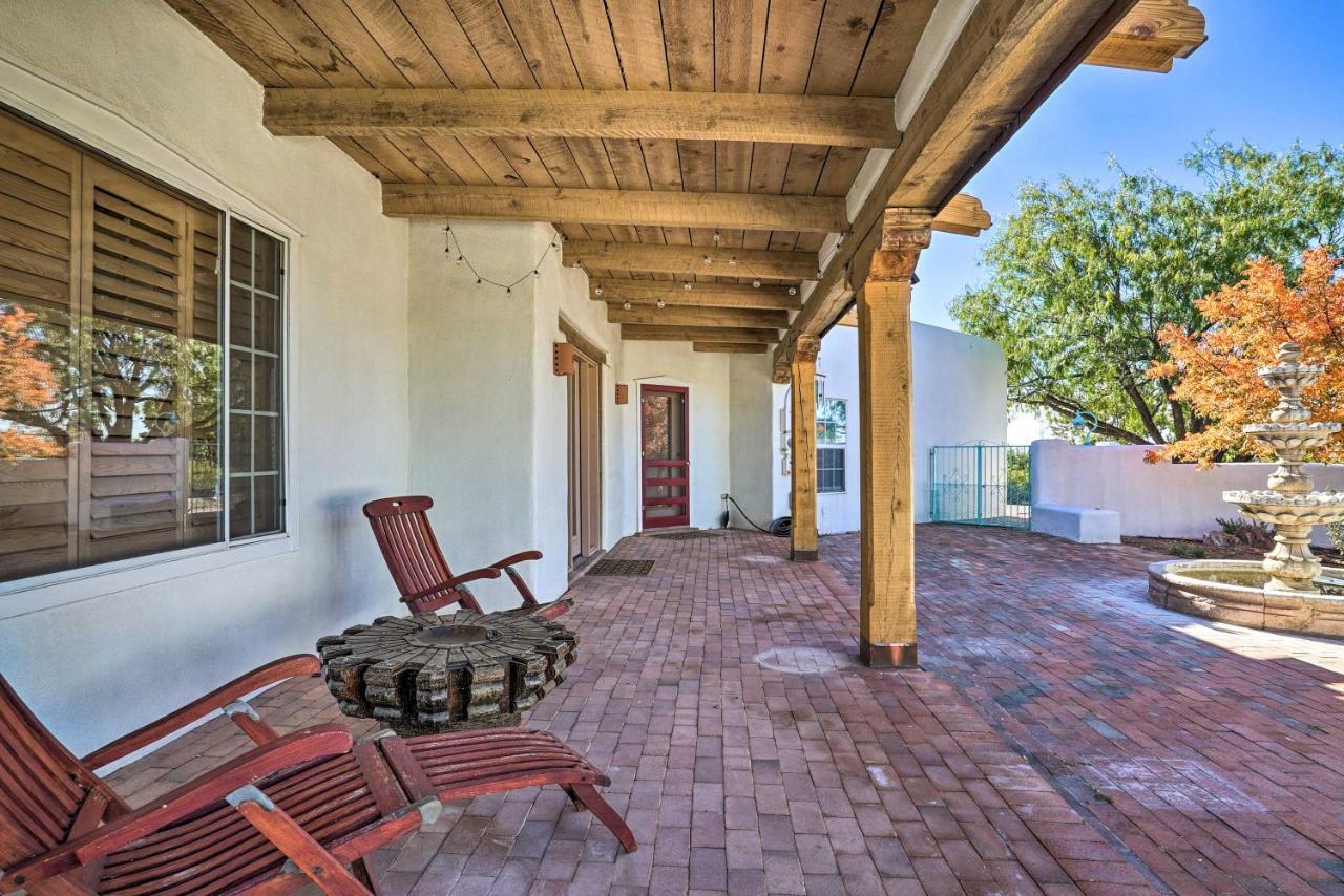 Las Cruces Home La Casa Blanca With Courtyard מראה חיצוני תמונה