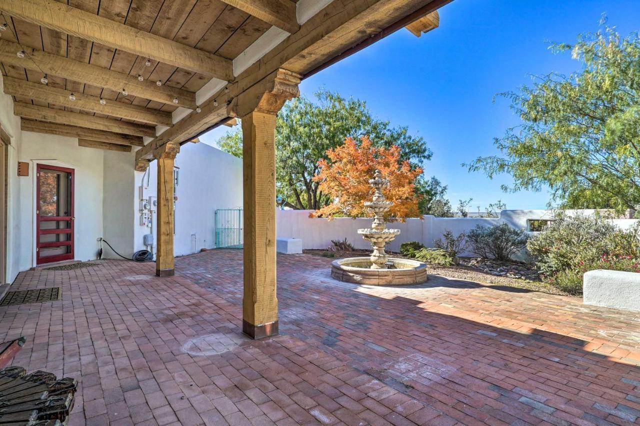 Las Cruces Home La Casa Blanca With Courtyard מראה חיצוני תמונה