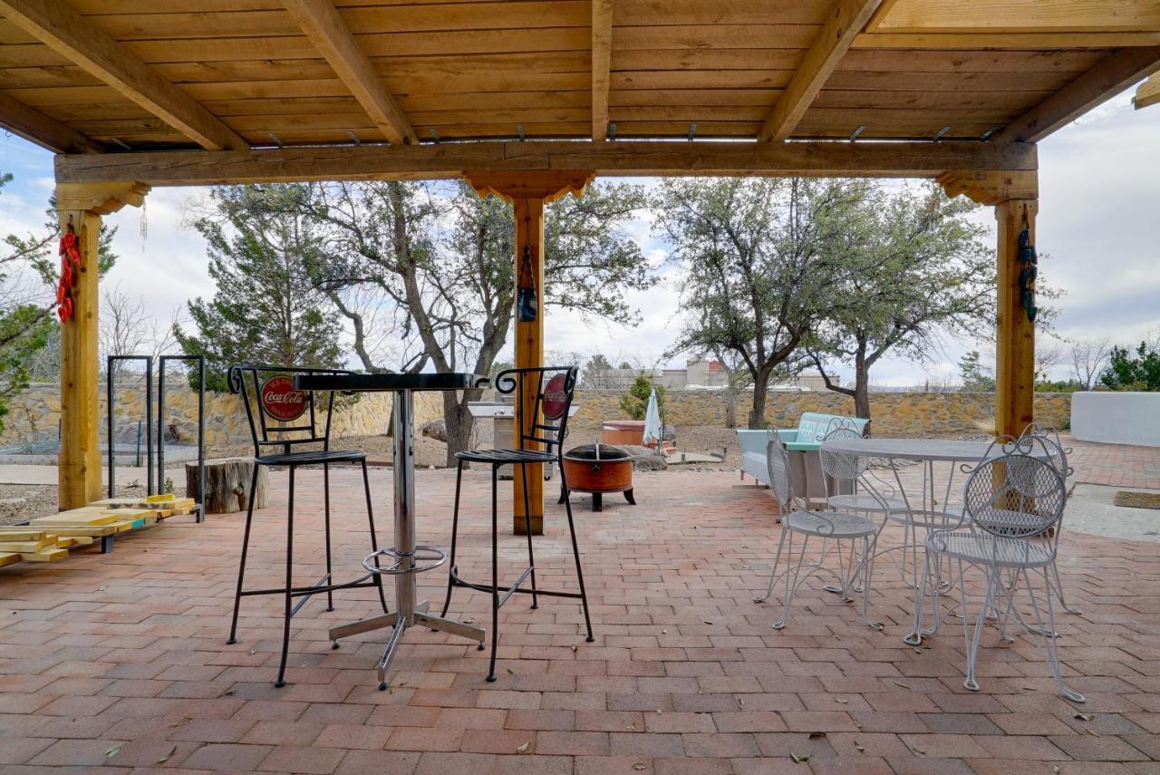 Las Cruces Home La Casa Blanca With Courtyard מראה חיצוני תמונה